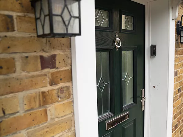 Black Composite Door