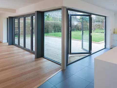 Aluminium Bi-Folding Doors